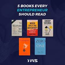 5 Must-Read Books for Every Entrepreneur Before Starting a Business