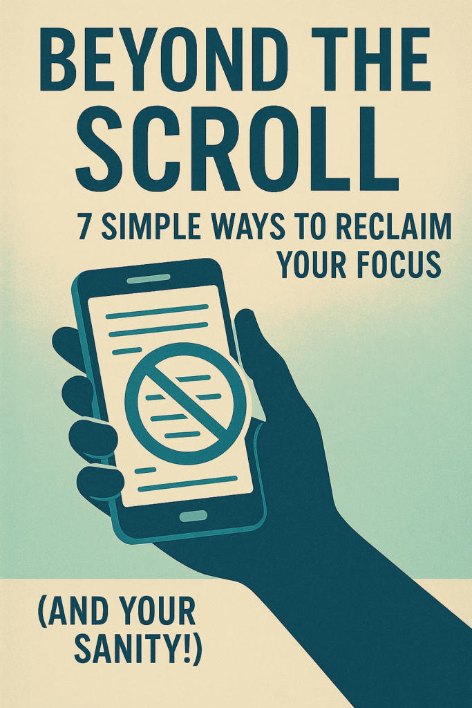 7 Simple Ways to Reclaim Your Focus